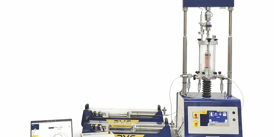 Illustrative image of Triaxial test in Liverpool