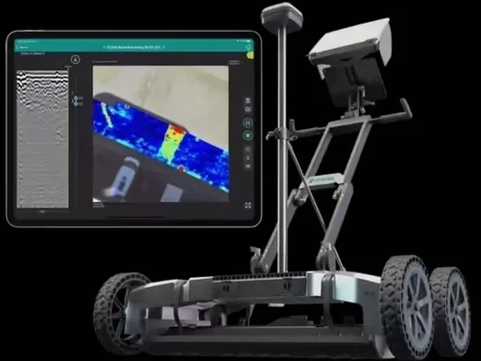 Illustrative image of GPR (Ground Penetrating Radar) survey in Liverpool