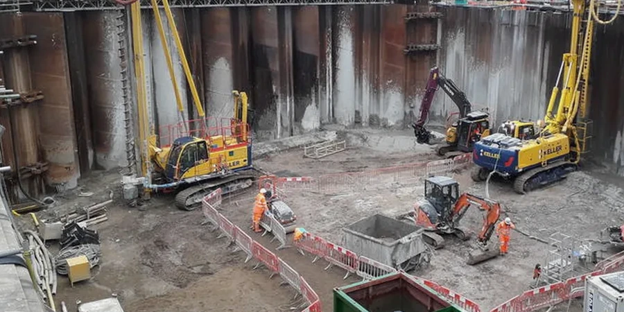 Illustrative image of Jet grouting design in Liverpool