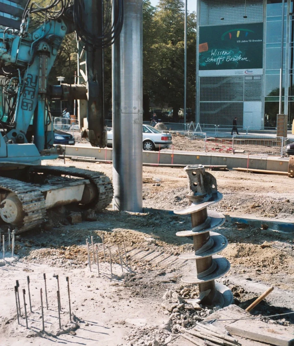 Illustrative image of Pile foundation design in Liverpool